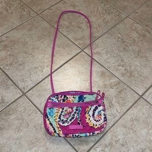 Vera Bradley Wildflower Paisley Quilted Crossbody